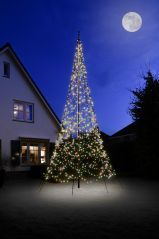 Fairybell Fahnenmast-Weihnachtsbaum 600 cm 1200 LED Mehrfarbig