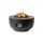 Happy Cocooning vuurtafel bowl zwart 91x91x46 cm