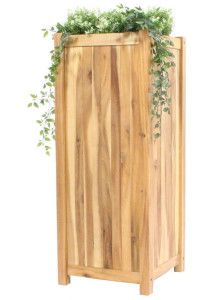 Hoge houten plantenbak 'Falco'